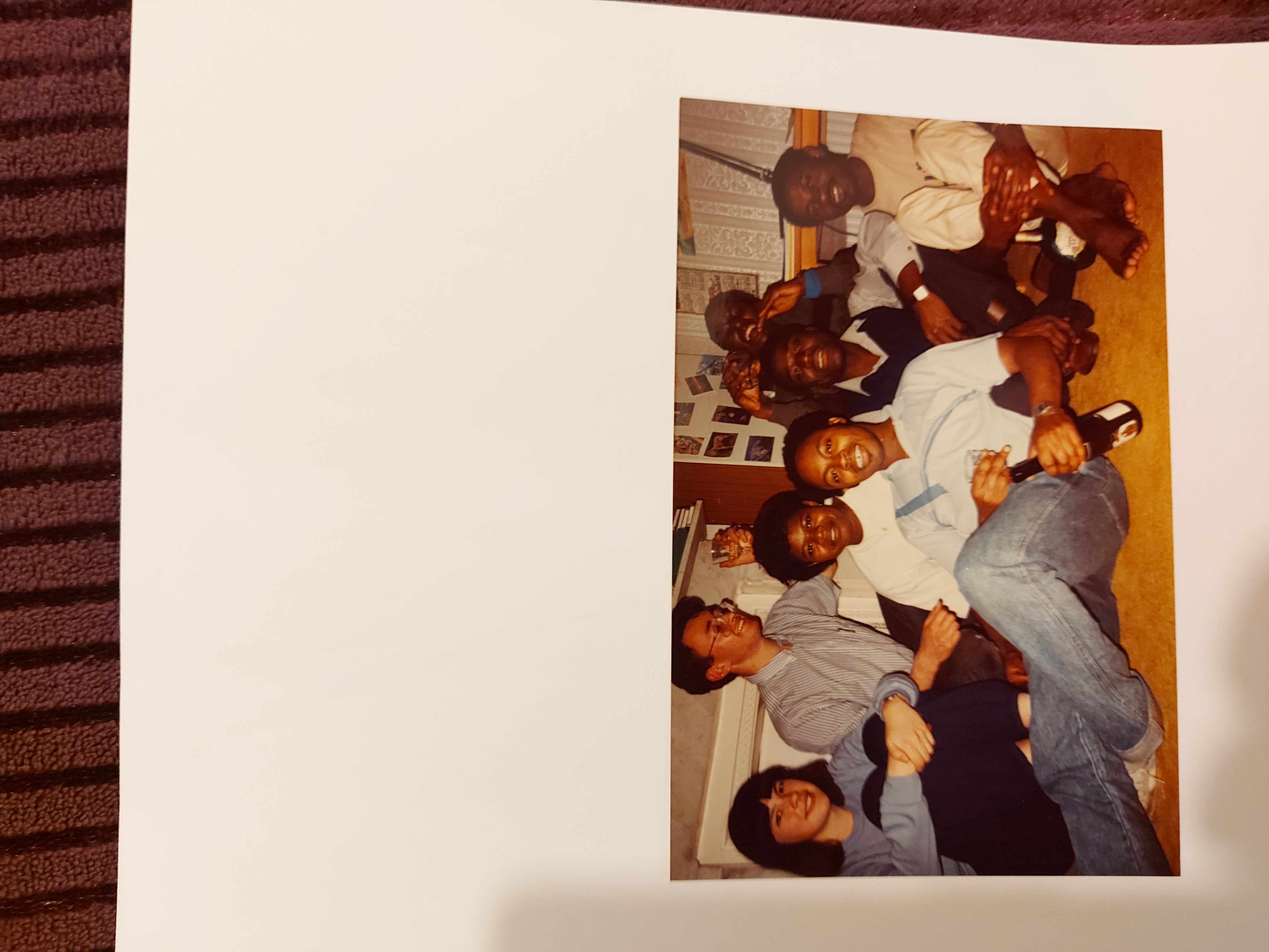 A Regular Party In My Room In A College House, Boulter Street, 1992, Including Melanie, Steve, Gideon, Kaunda