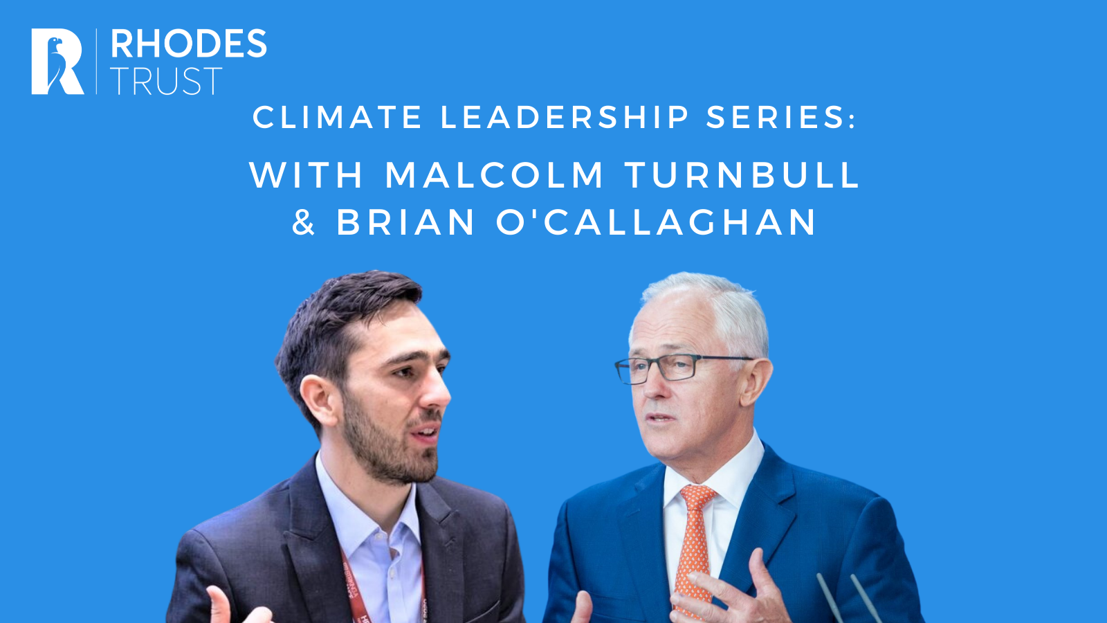 Brian O Callaghan And Malcolm Turnbull