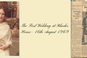 Thumbnail of The First Wedding at Rhodes House - 16 August 1969