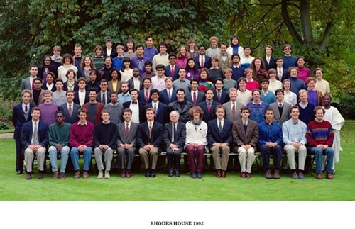 Class photo of 1992