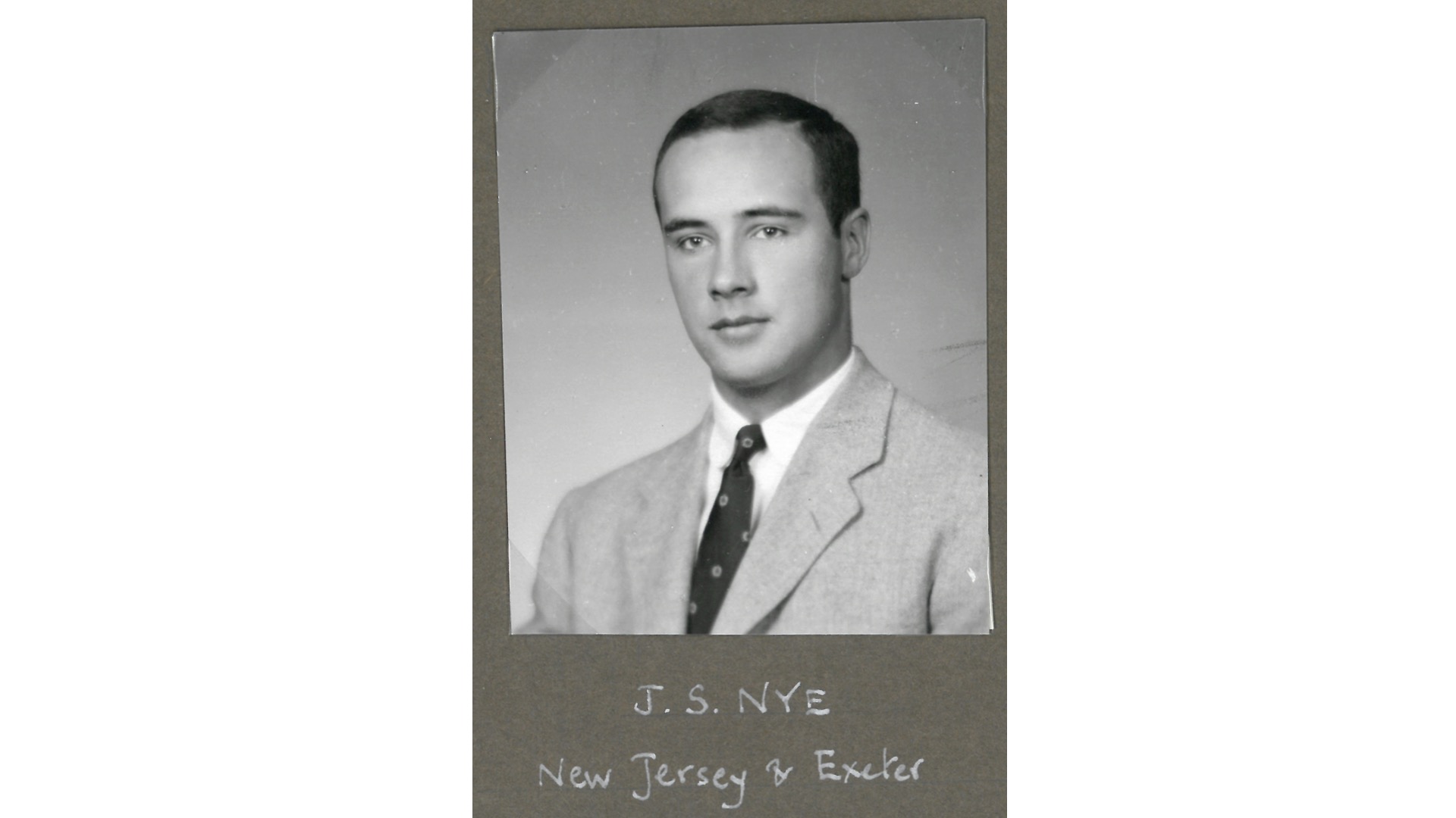 Joseph Nye 1958
