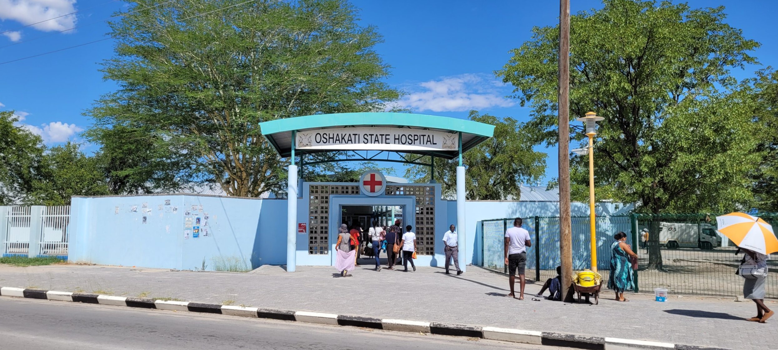 Oshakati State Hospital in Namibia