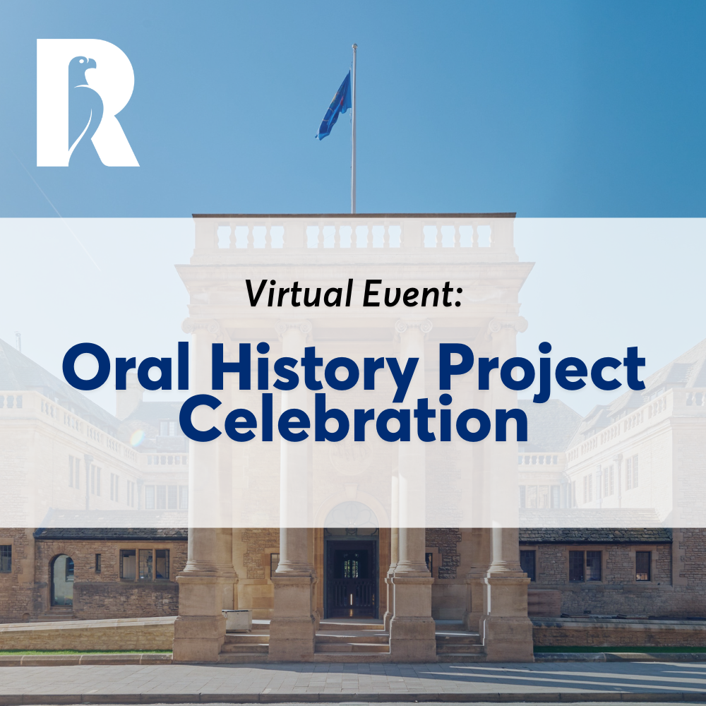 Rhodes Trust Oral History Project Celebration