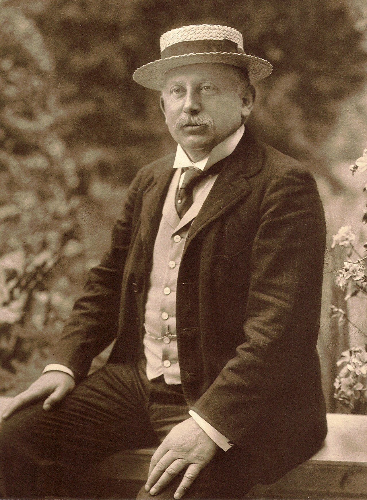 Alfred Beit, image by Rudolph Duhrkoop