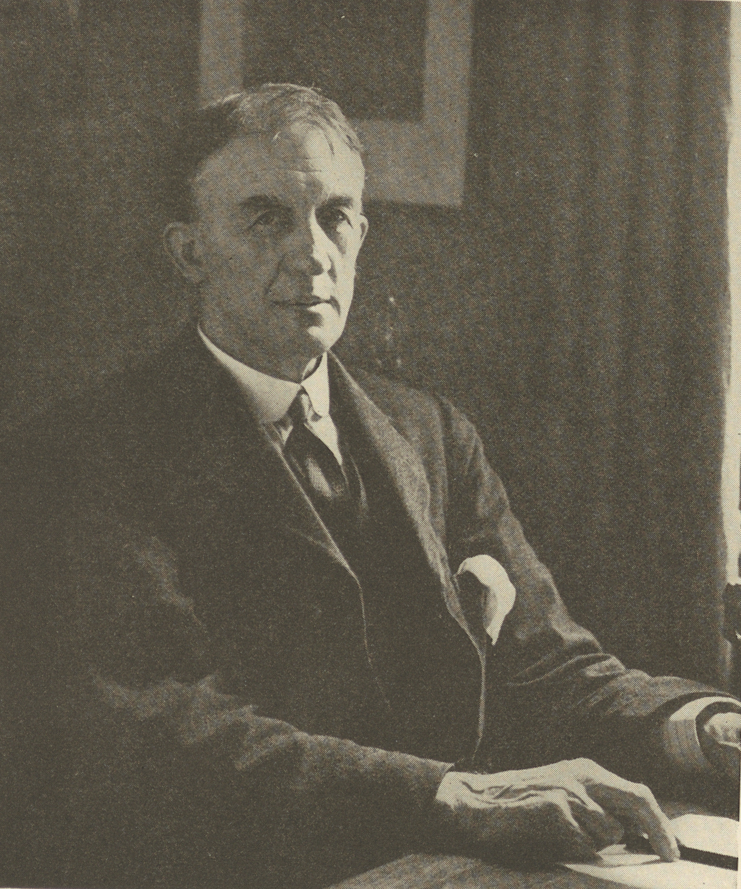 portrait photo of Sir Herbert Baker