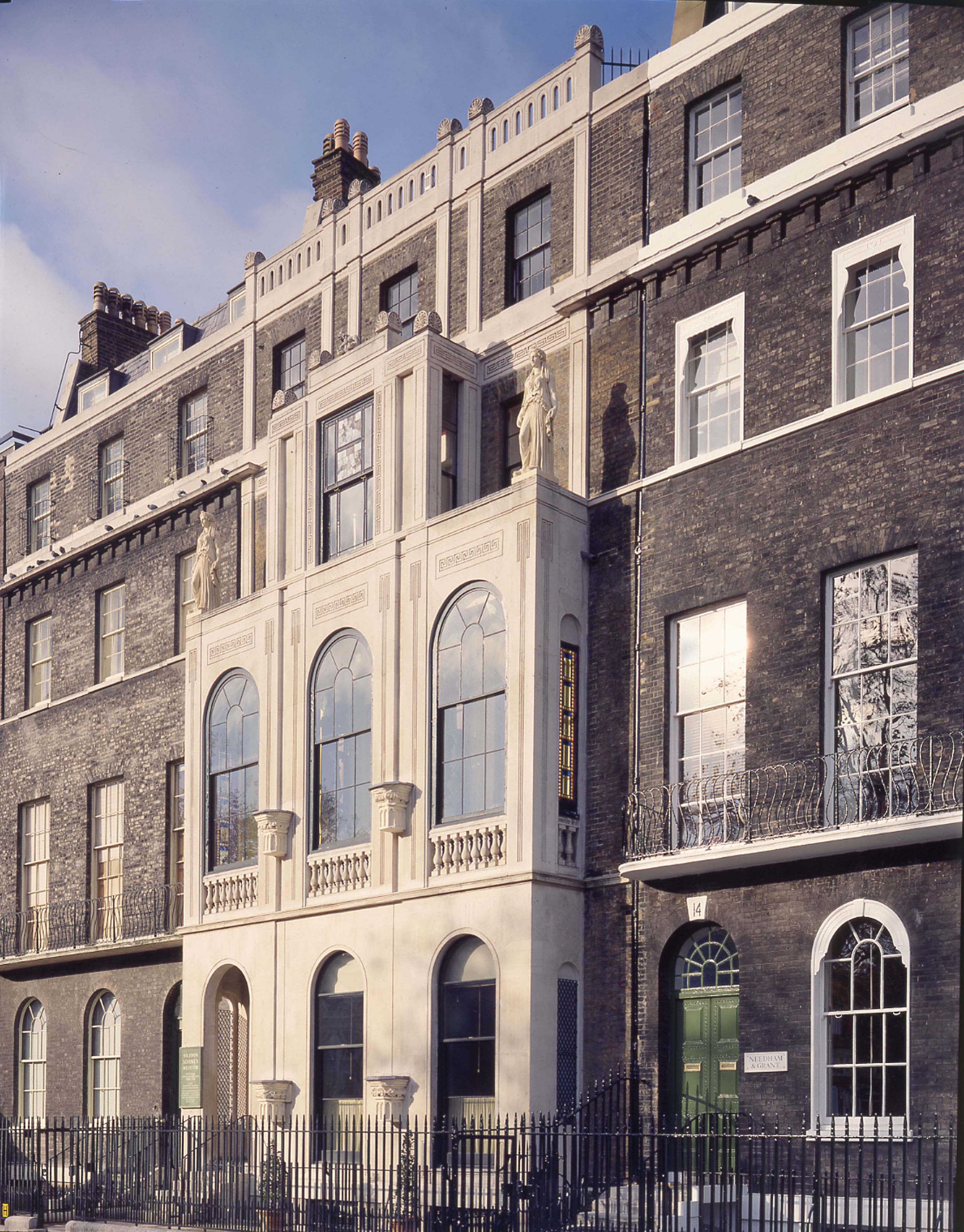 Façade of Sir John Soane’s Museum (Photo Martin Charles)
