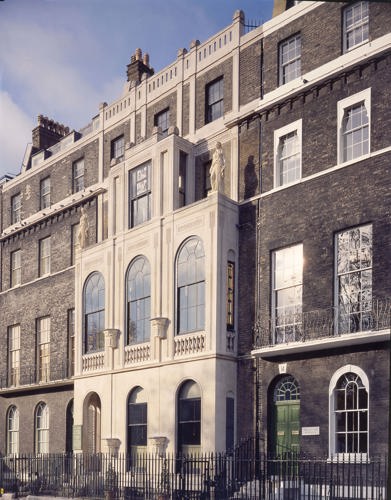Façade of Sir John Soane’s Museum (Photo Martin Charles)