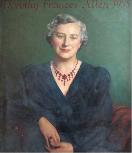 Dorothy Allen portrait