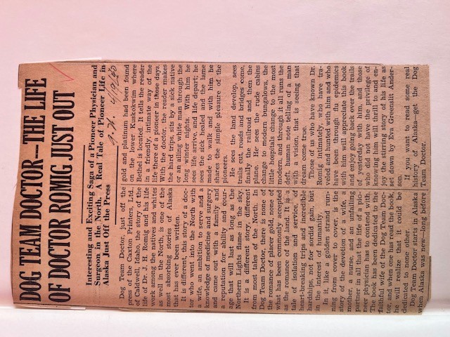An Article About Joe's Grandfather