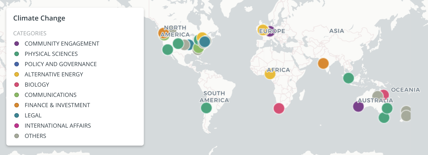Climate Change Map