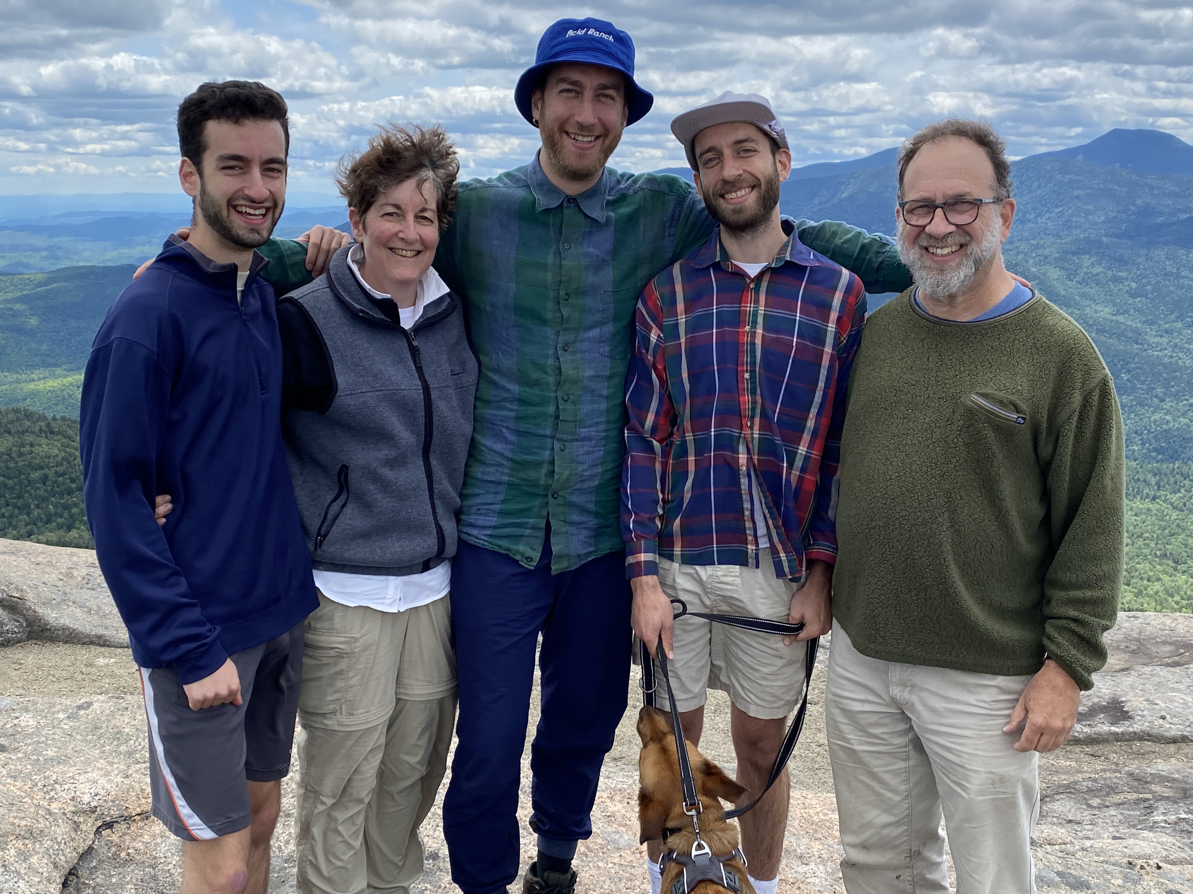 Thal.Scobey family in Adirondacks