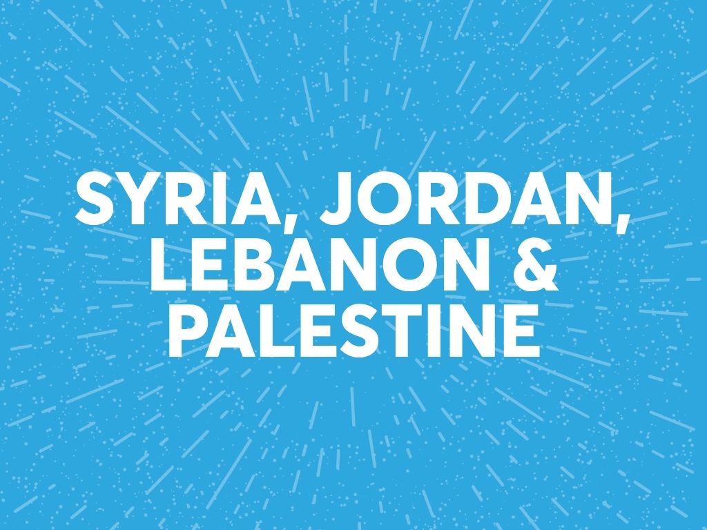 Syria, Jordan, Lebanon & Palestine