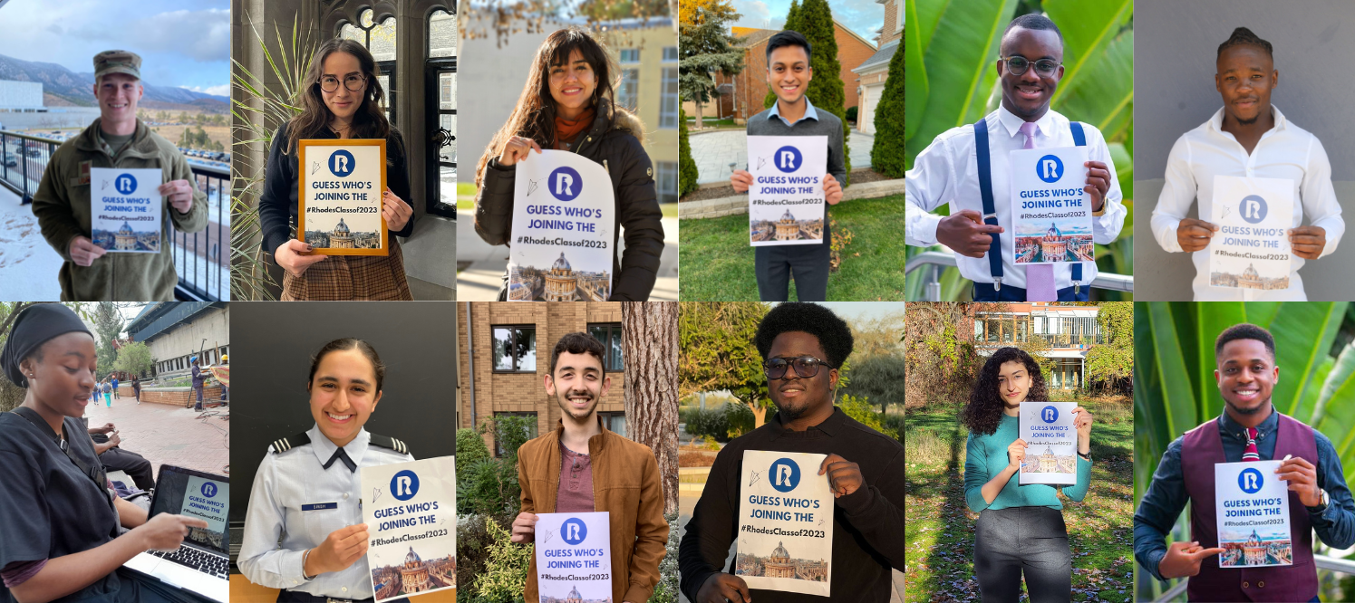 Introducing the Rhodes Scholar Class of 2023