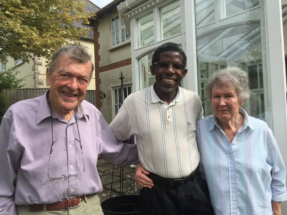 My DPhil Mentor – Professor John Ledingham and Wife Elaine Ledingham  2017