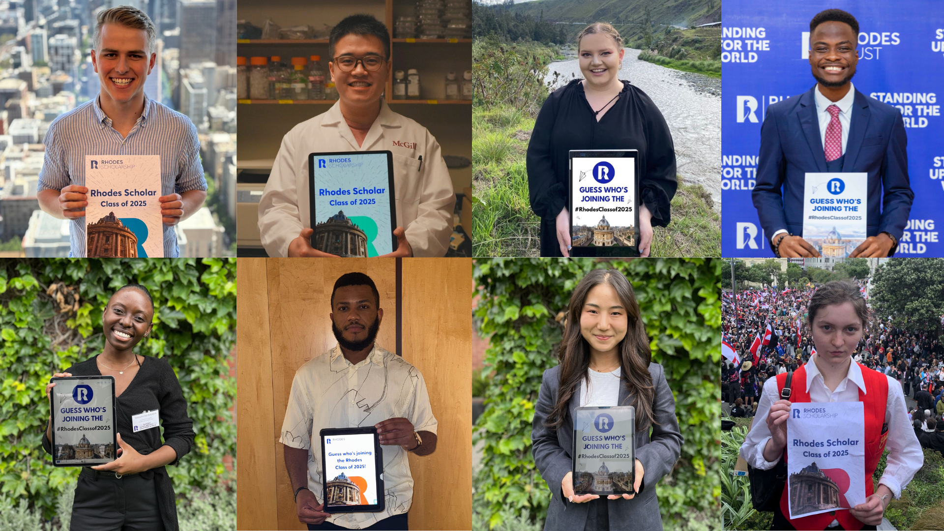 Introducing the Rhodes Scholar Class of 2025