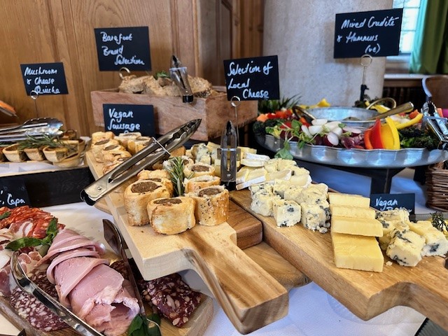 Selection of dishes for a Taster Table. 