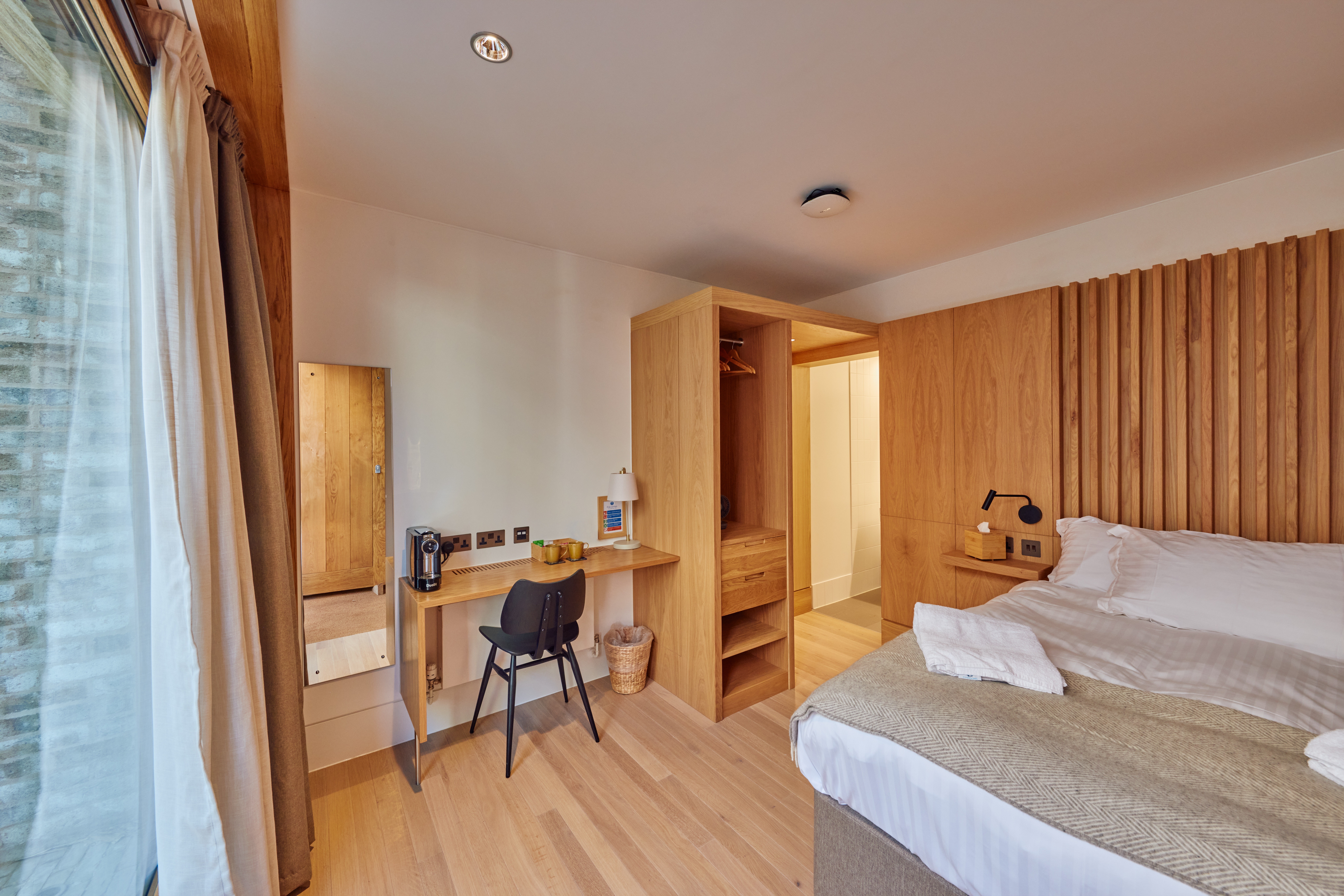 Rhodes House Accommodation Block Interior Courtyard Room