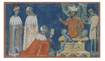 Frederick Barbarossa Issuing A Decree