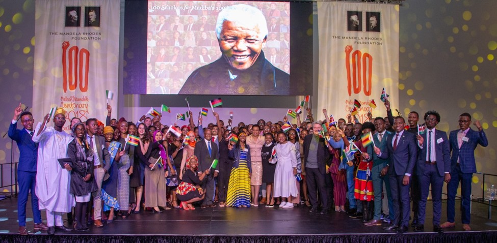 100 Mandela Rhodes Scholars for Nelson Mandela's 100th Birthday