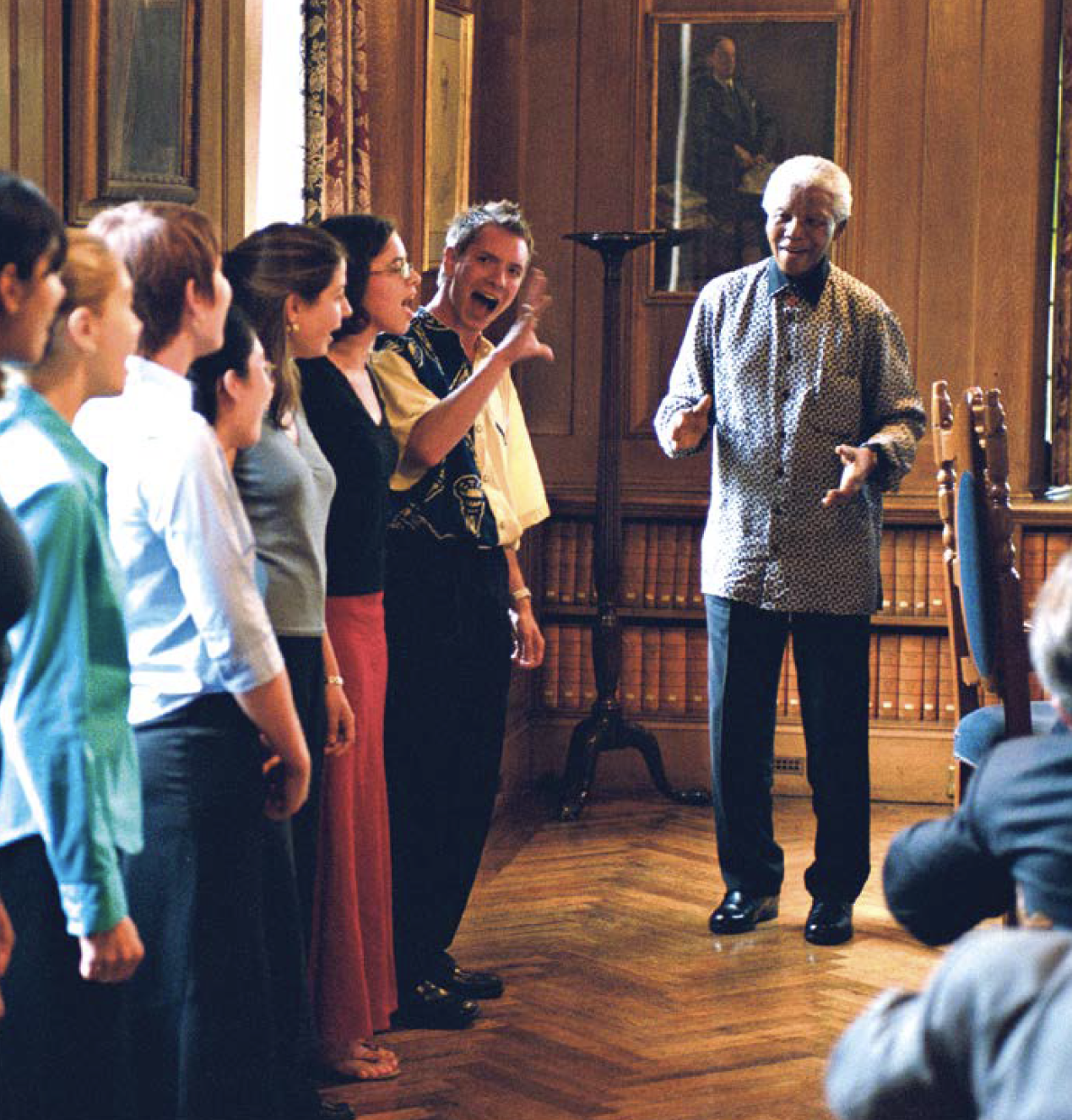 Nelson Mandela And Scholars