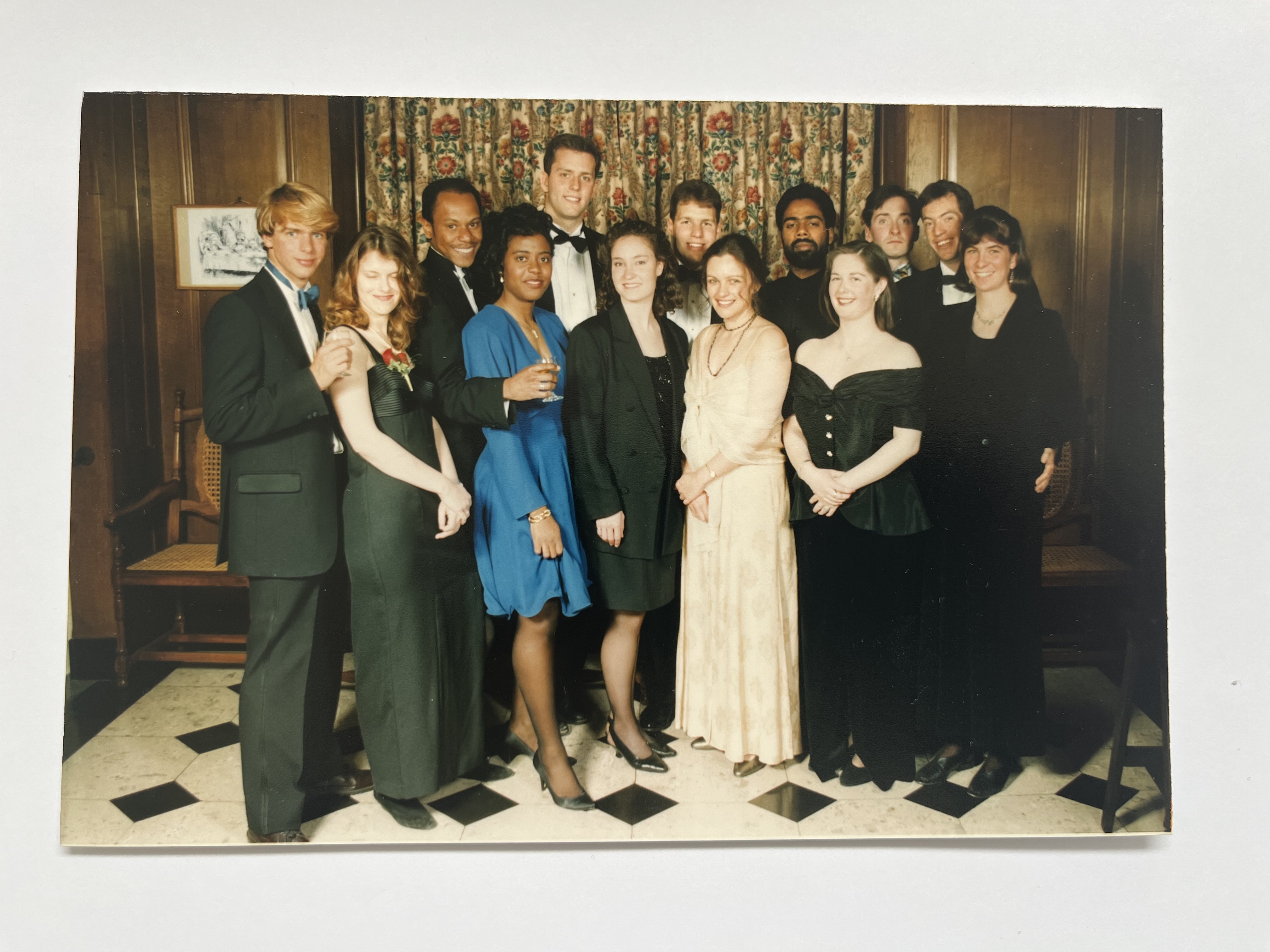 Trinity Rhodes Scholars At The Rhodes Ball 1995