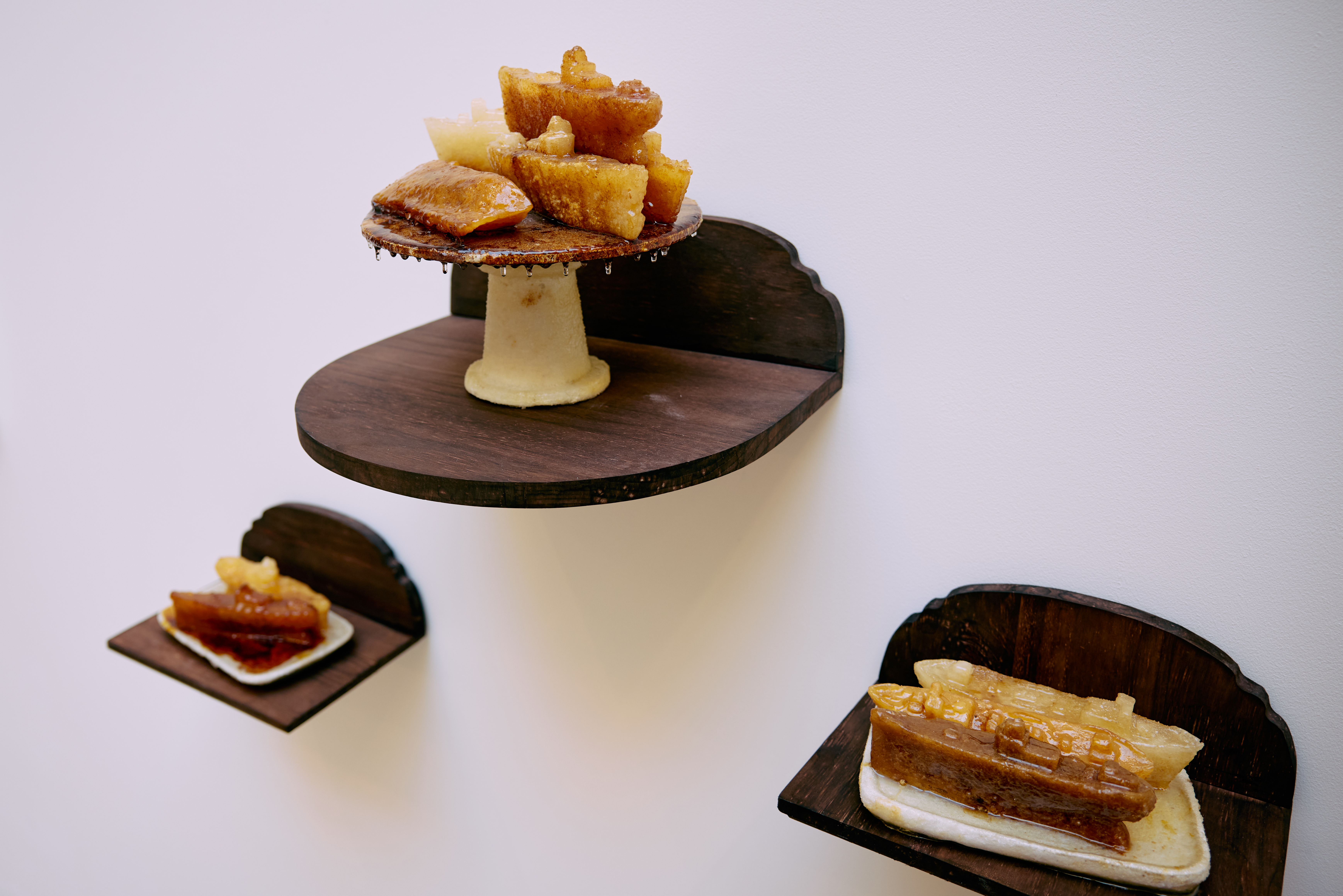 Five Generations, The Beginning and Three Ships artworks by Zenaéca Singh