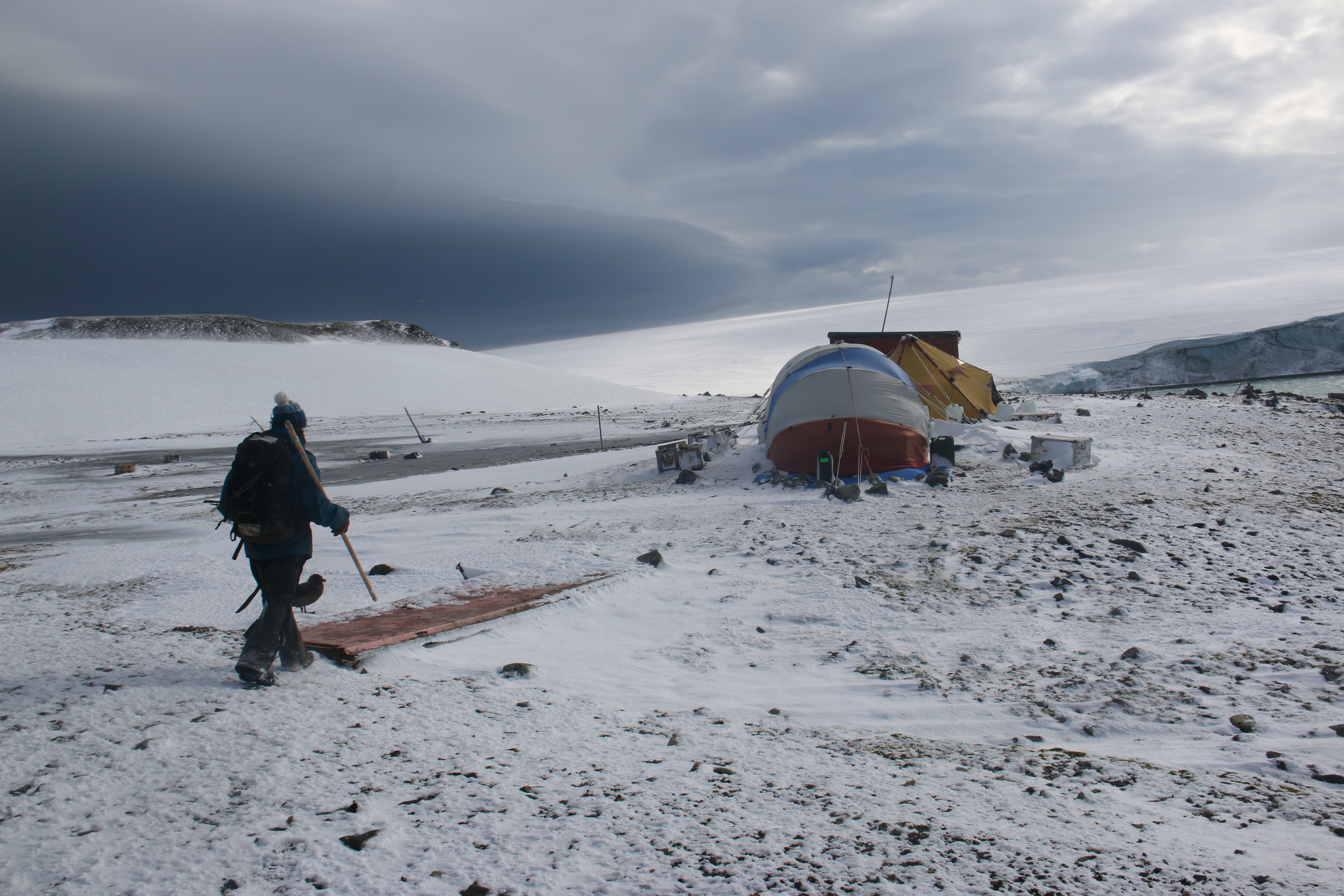 Returning to field camp