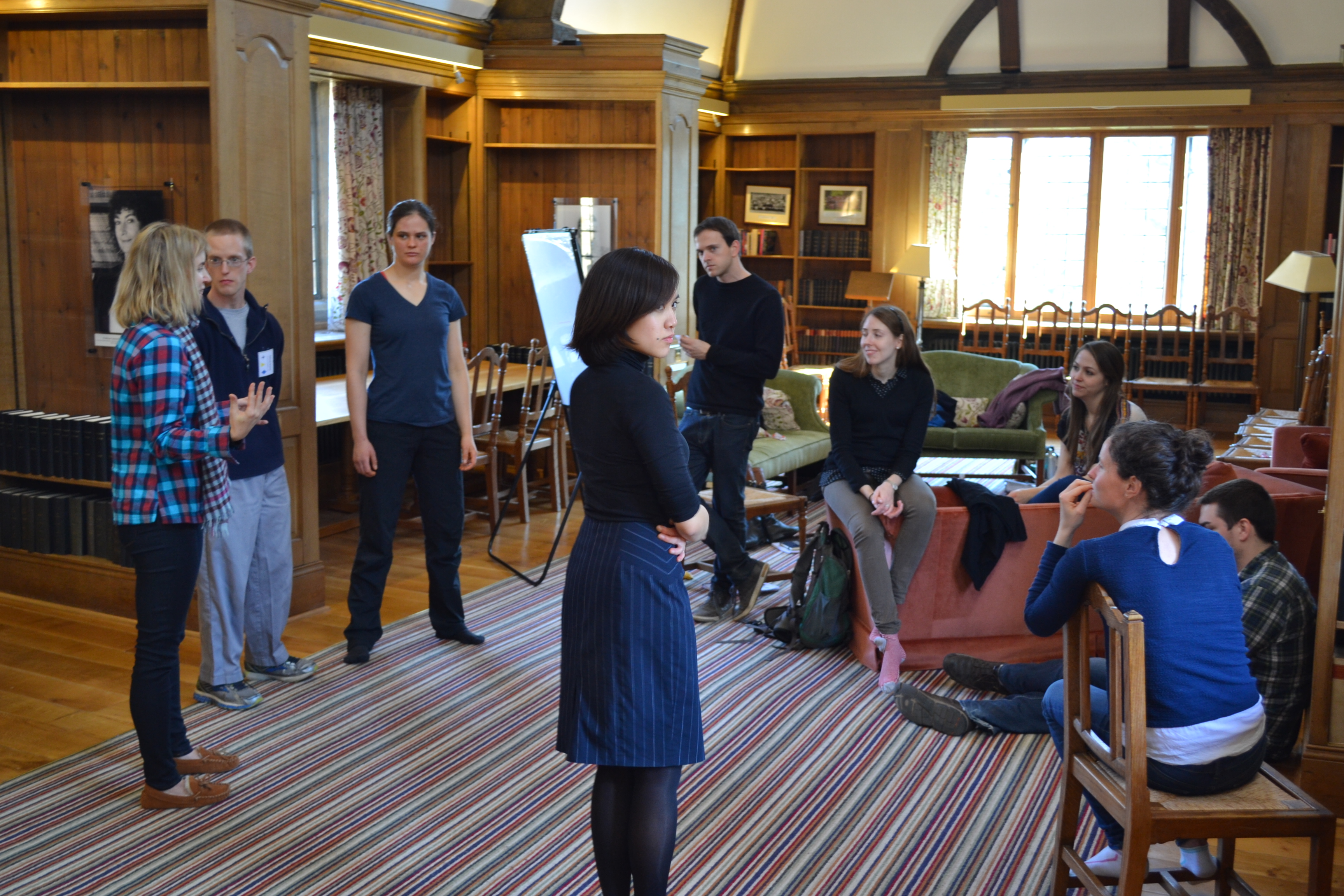 2Nd Year Retreat March 2016 Pod Group Relaxed In Rosebery Room