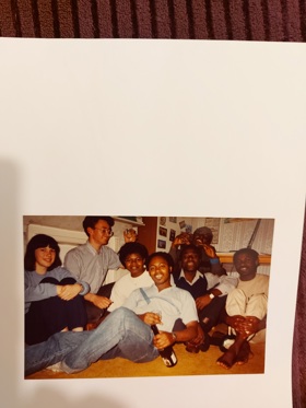 A Regular Party In My Room In A College House, Boulter Street, 1992, Including Melanie, Steve, Gideon, Kaunda