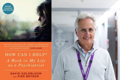 How Can I Help? book cover and portrait photo of David