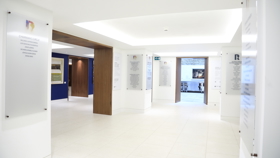 Overview of the general campaign board space, white and bright room