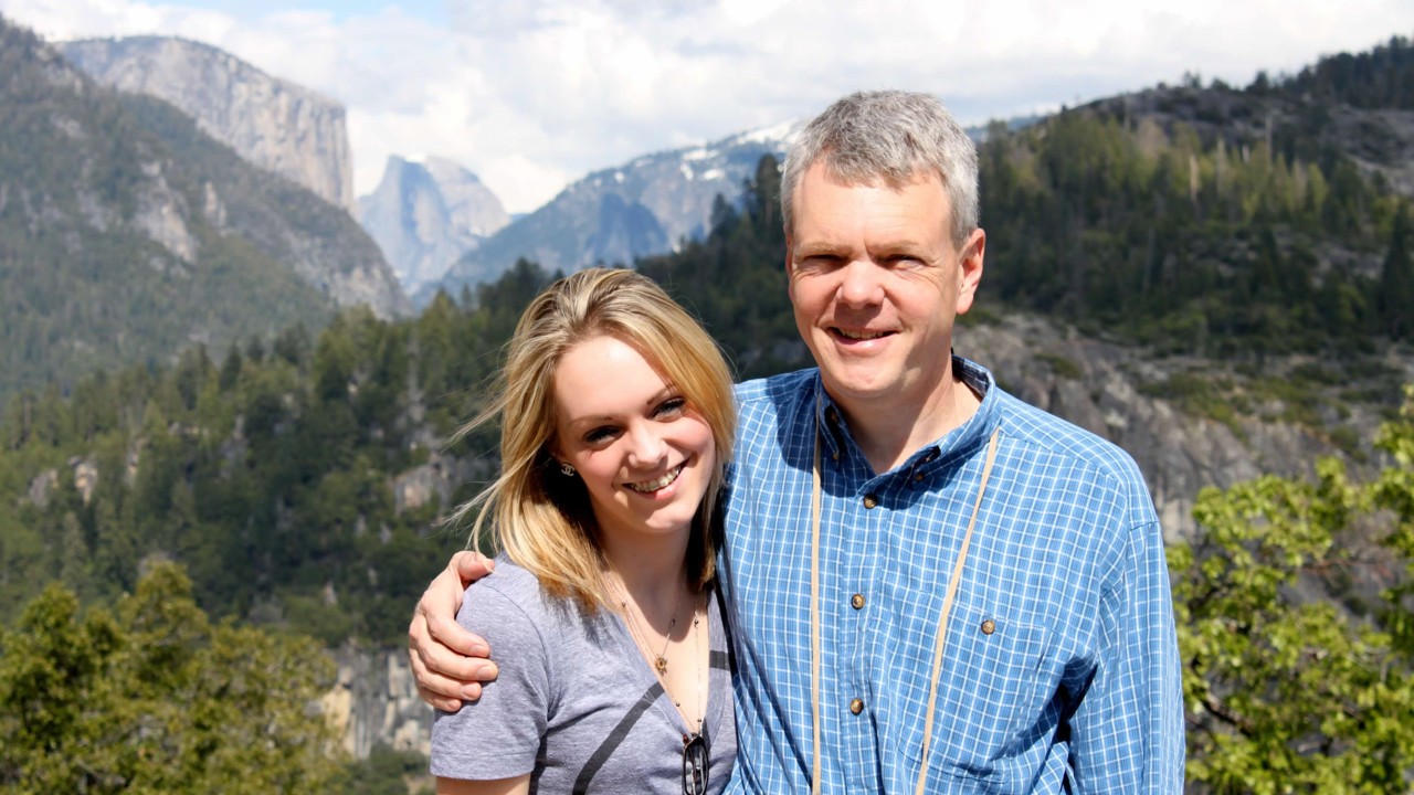 David And Daughter, Catherine, Hiking In Alaska 2017