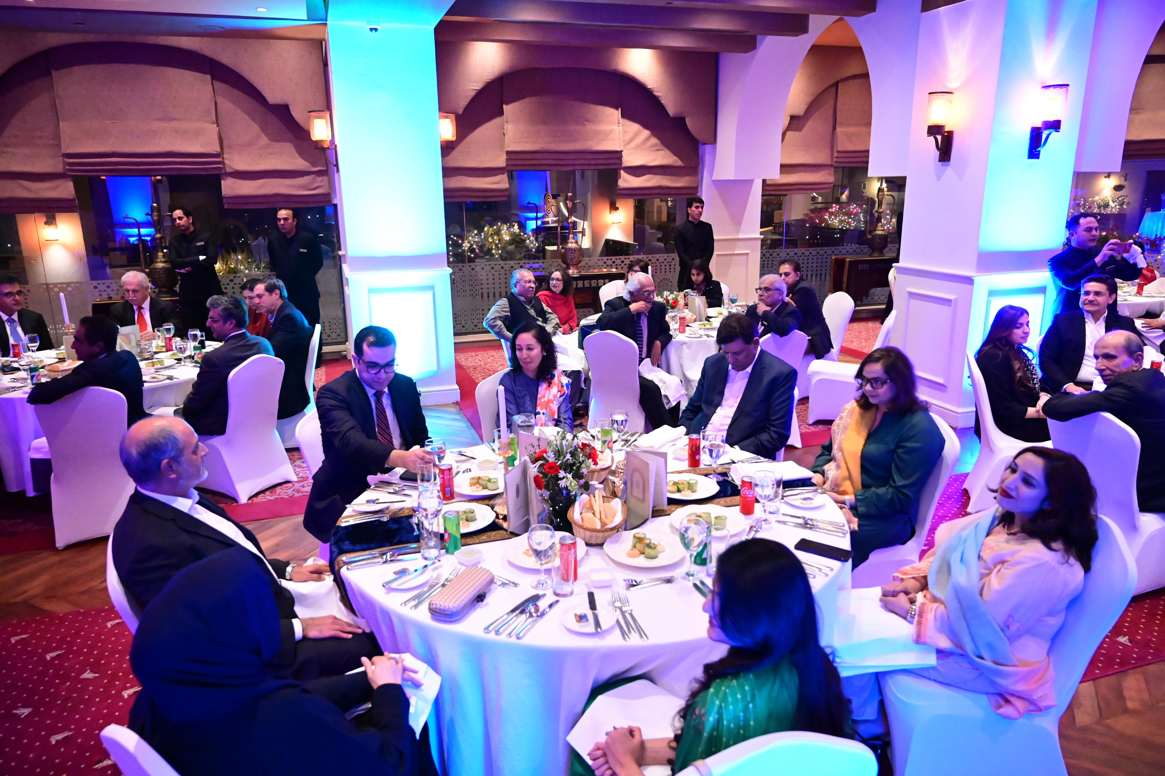 Attendees at the 75th Anniversary Gala Dinner in Islamabad