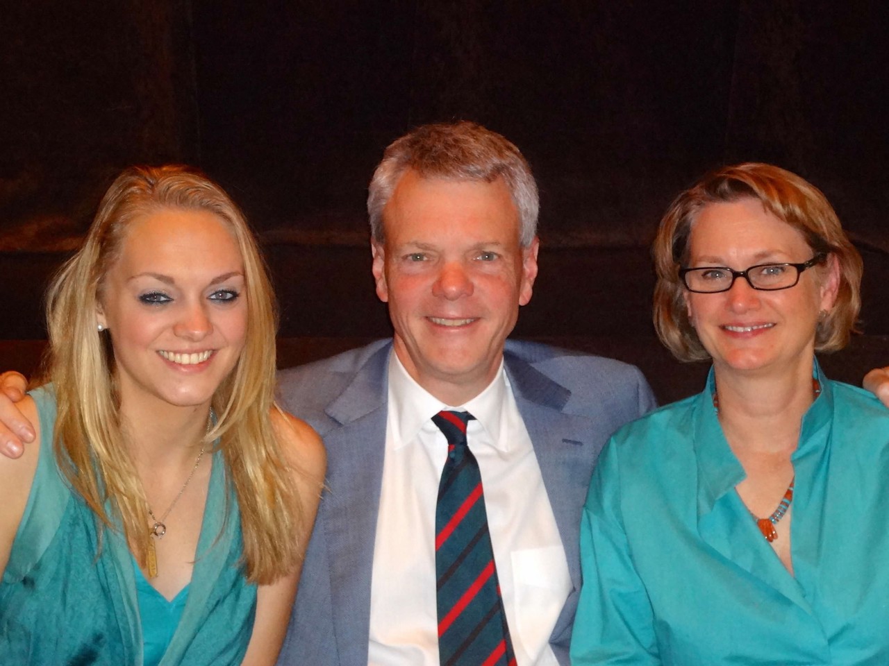 David And His Wife, Anne, And Daughter Catherine 2006