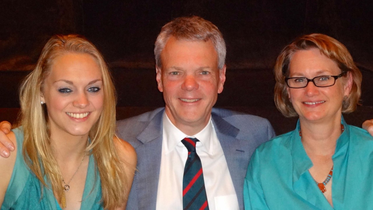 David And His Wife, Anne, And Daughter Catherine 2006
