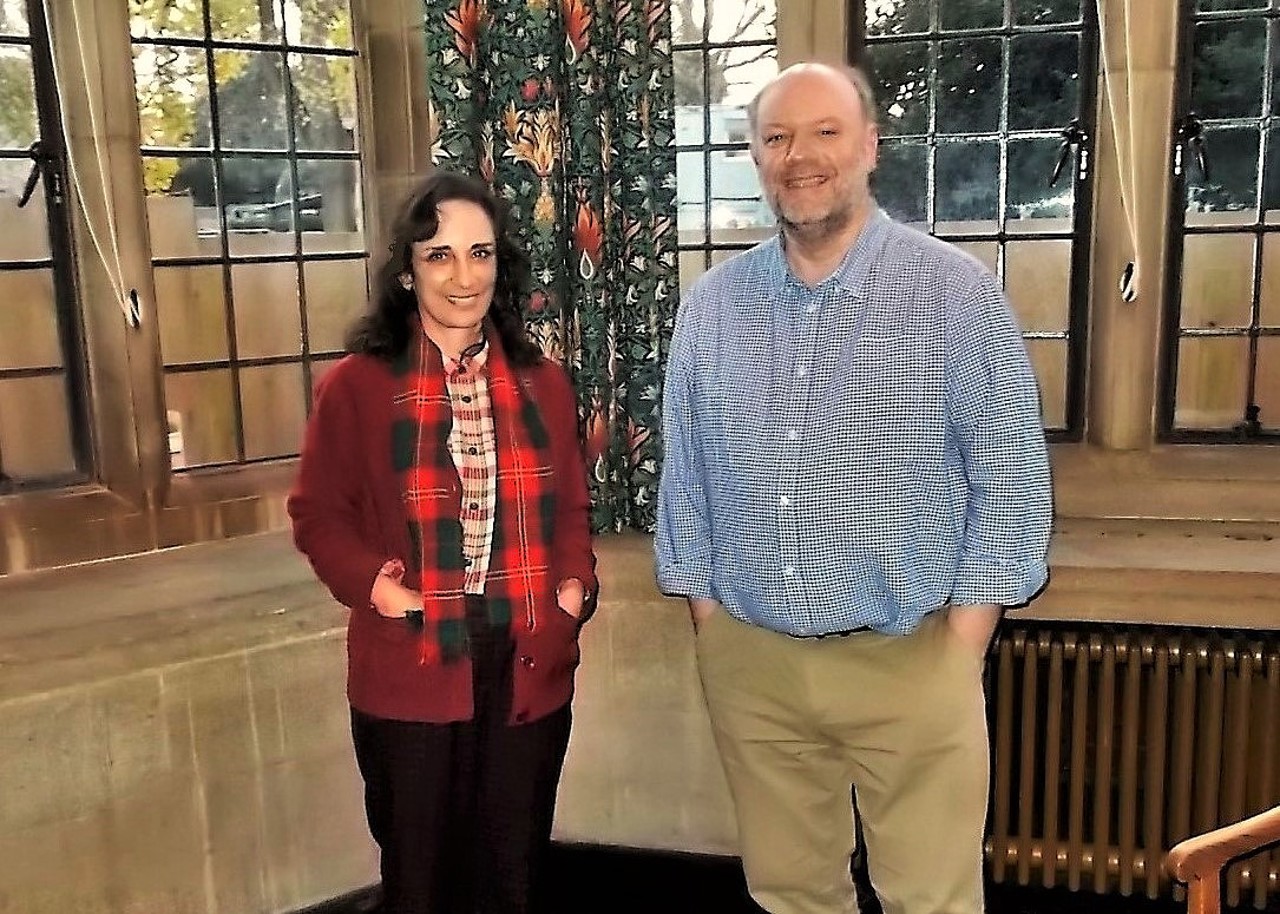 With Richard Hughes At Rhodes House