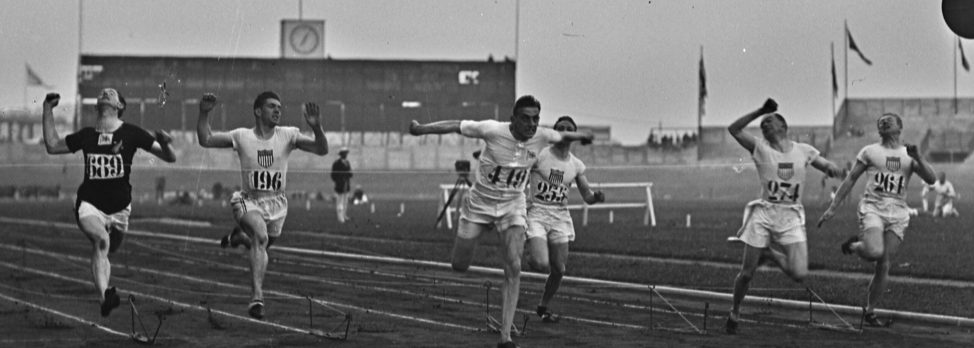 1924 Olympics 100M Final