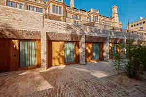 A View Across Bedrooms In The Residential Courtyard