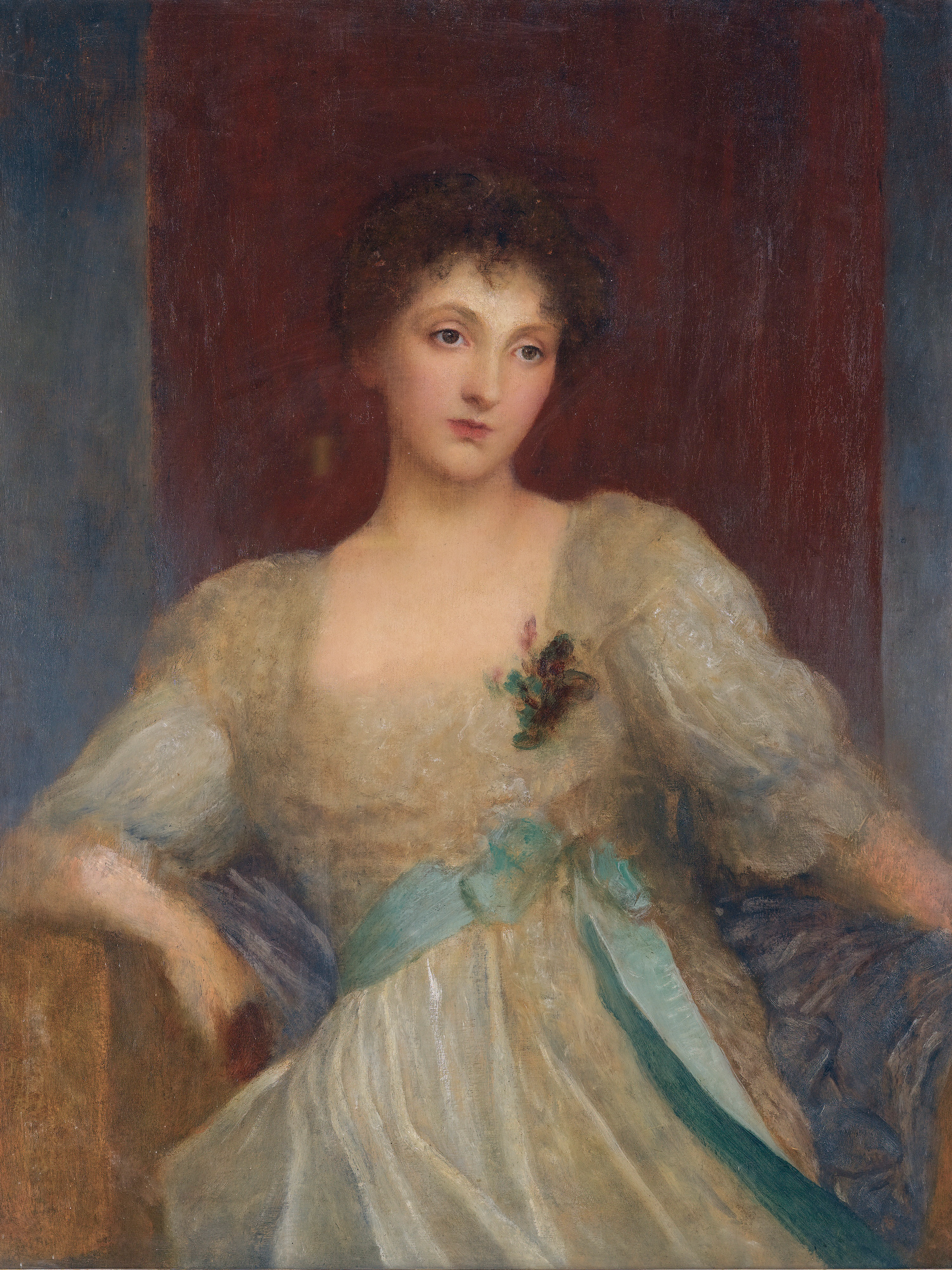 Norah Lindsay by George Frederic Watts