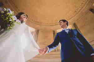 Wedding Couple In The Rotunda