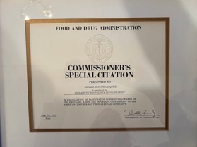 Comissioners SPECIAL CITATION