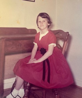 Susan Duffey, About 7 Yrs Old, At Home In Alabama, Before Family Relocated To South Dakota