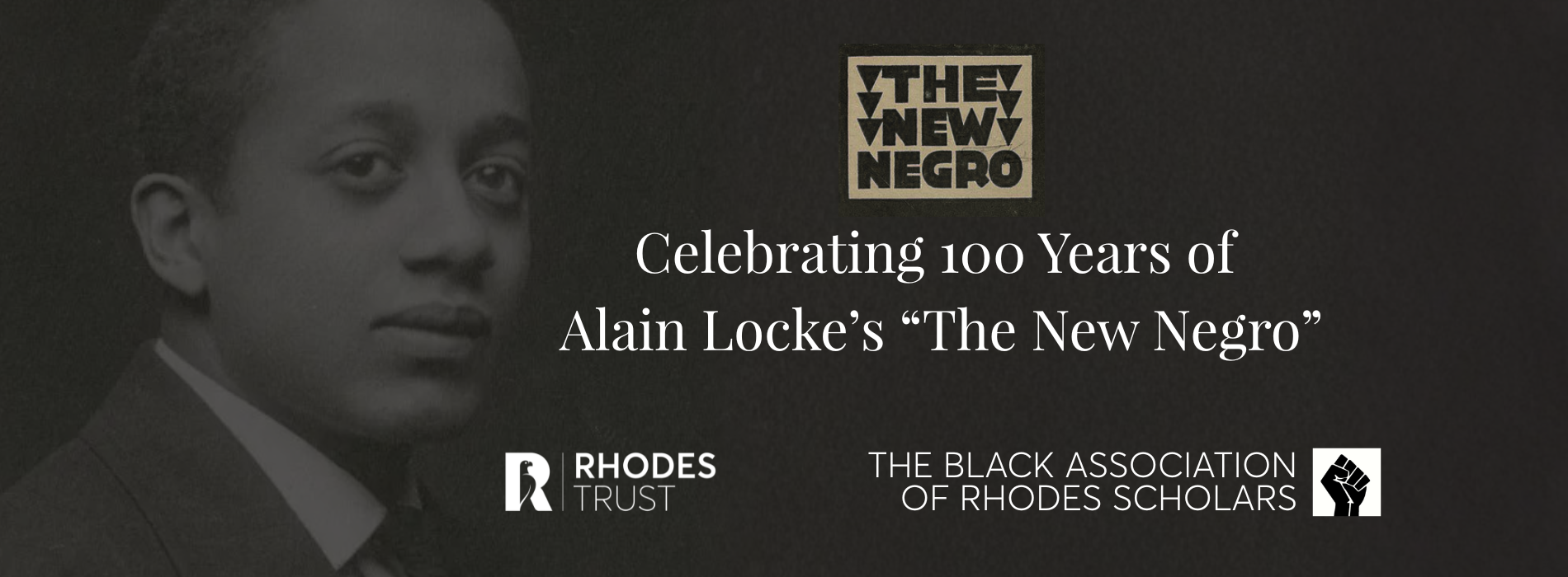 Celebrating 100 Years of Alain Locke's "The New Negro"