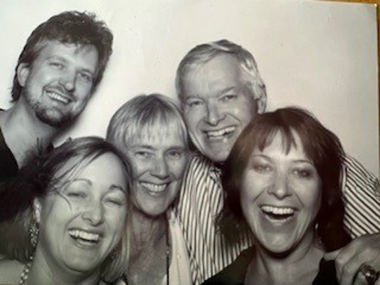 Bancroft Family Circa 2006 Left To Right Son In Law Andy Johnson