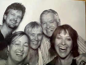 Bancroft Family Circa 2006 Left To Right Son In Law Andy Johnson