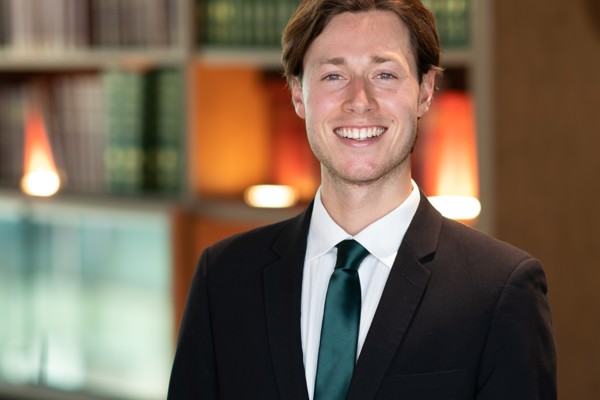 A profile image of Rhodes scholar James Leigh