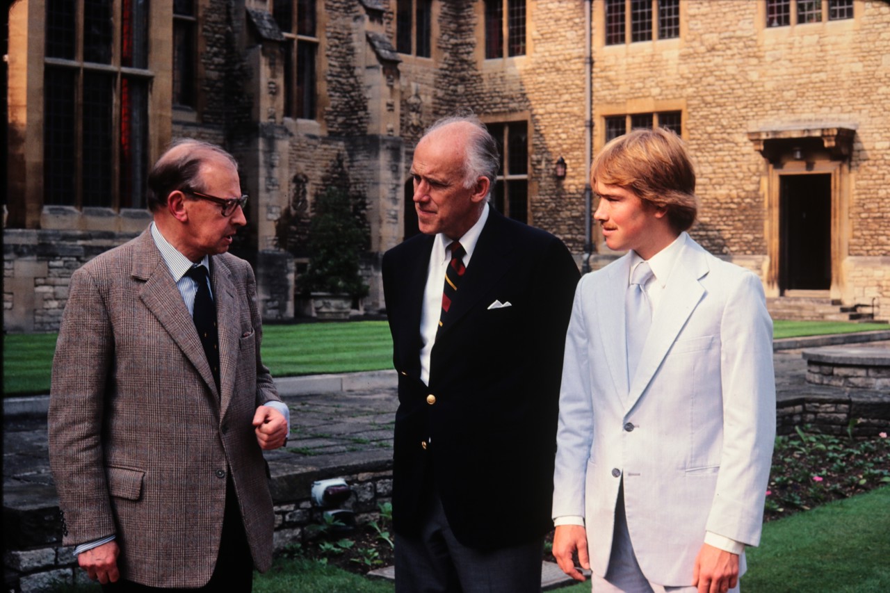 Robert Maloney, His Father And Sir Edgar Williams