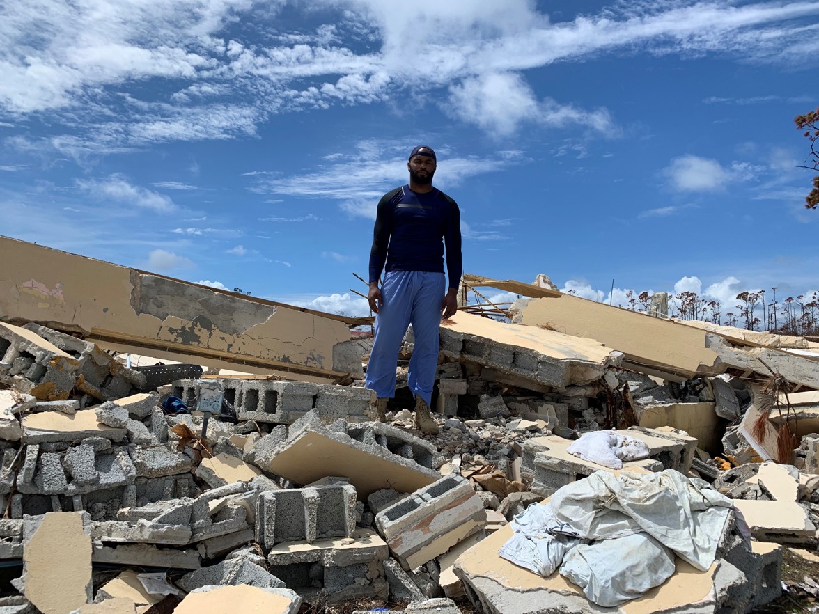 Hurricane Dorian Rubble