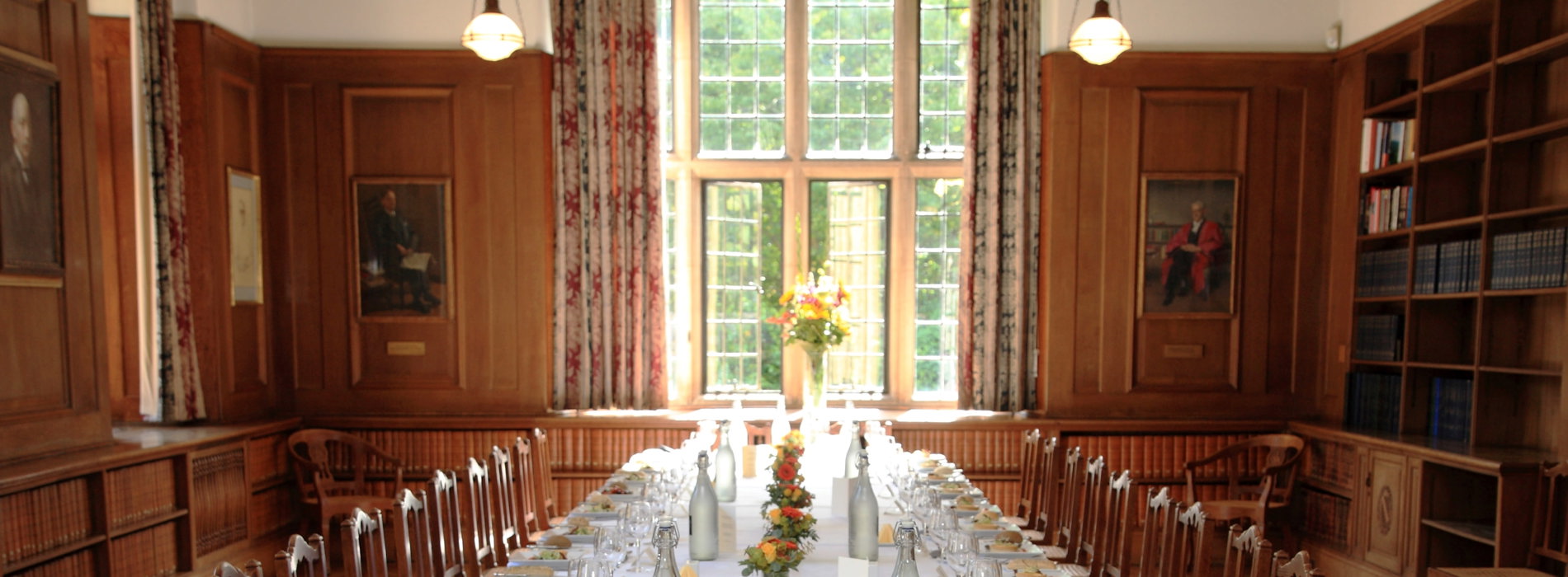 Beit Room Dinner on one banquet table