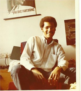 George In Scott Barker’S Room At New College In 1970